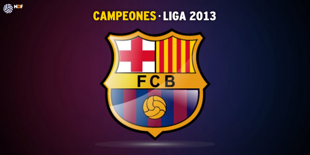 FCBarcelonaCampeonLiga2013